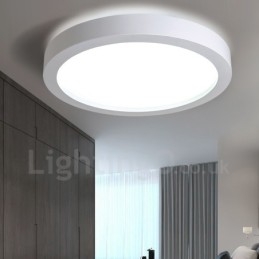 Lampada da soffitto moderna e contemporanea in metallo integrata