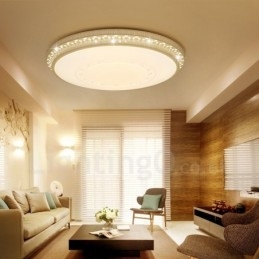 Lampada da soffitto moderna e contemporanea in metallo integrata