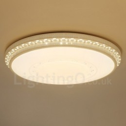 Lampada da soffitto moderna e contemporanea in metallo integrata