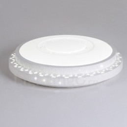 Lampada da soffitto moderna e contemporanea in metallo integrata