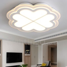 Lampada da soffitto moderna e contemporanea in metallo integrata