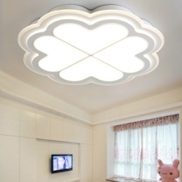 Lampada da soffitto moderna e contemporanea in metallo integrata