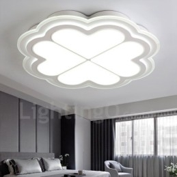 Lampada da soffitto moderna e contemporanea in metallo integrata
