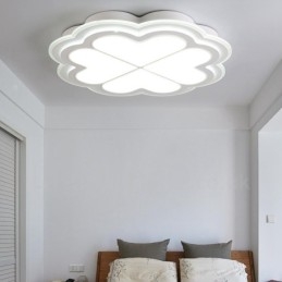 Lampada da soffitto moderna e contemporanea in metallo integrata
