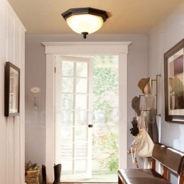 Lampada da soffitto integrata Rustic Lodge