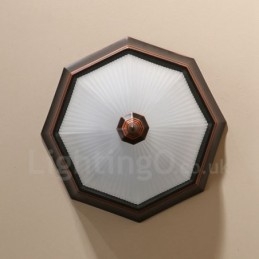 Lampada da soffitto integrata Rustic Lodge