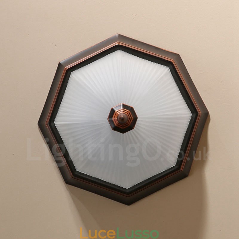Lampada da soffitto integrata Rustic Lodge
