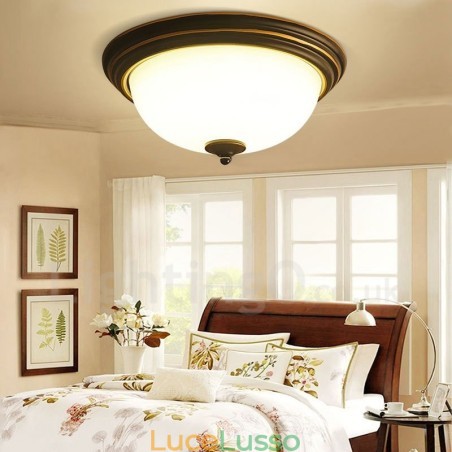Lampada da soffitto integrata Rustic Lodge Lampada da soffitto integrata Rustic Lodge
