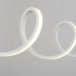 Lampada a sospensione integrata moderna e contemporanea
