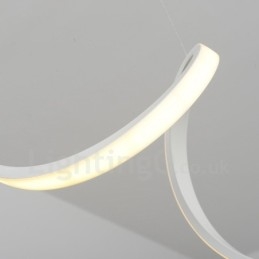 Lampada a sospensione integrata moderna e contemporanea