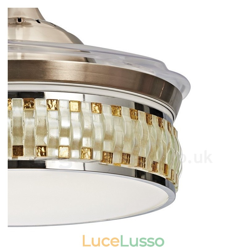 Ventilatore da soffitto invisibile moderno contemporaneo Ventilatori da soffitto