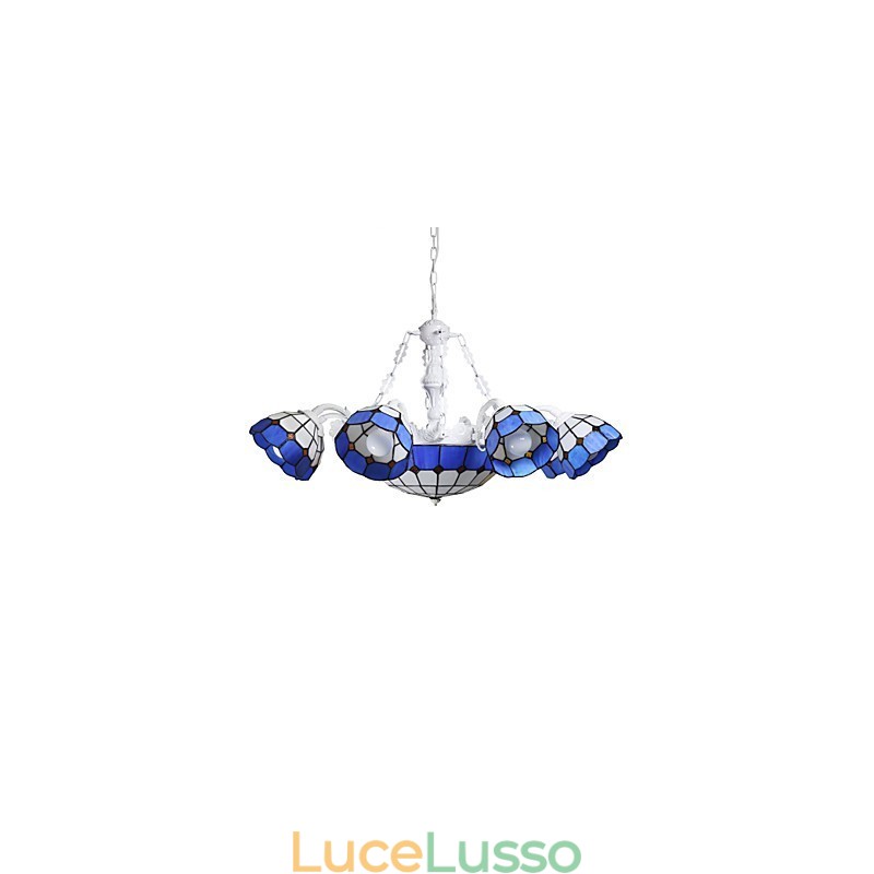 Il Mar Mediterraneo Rurale Seduta Creativa 6 + 1 Lampade Frontali E Lanterne