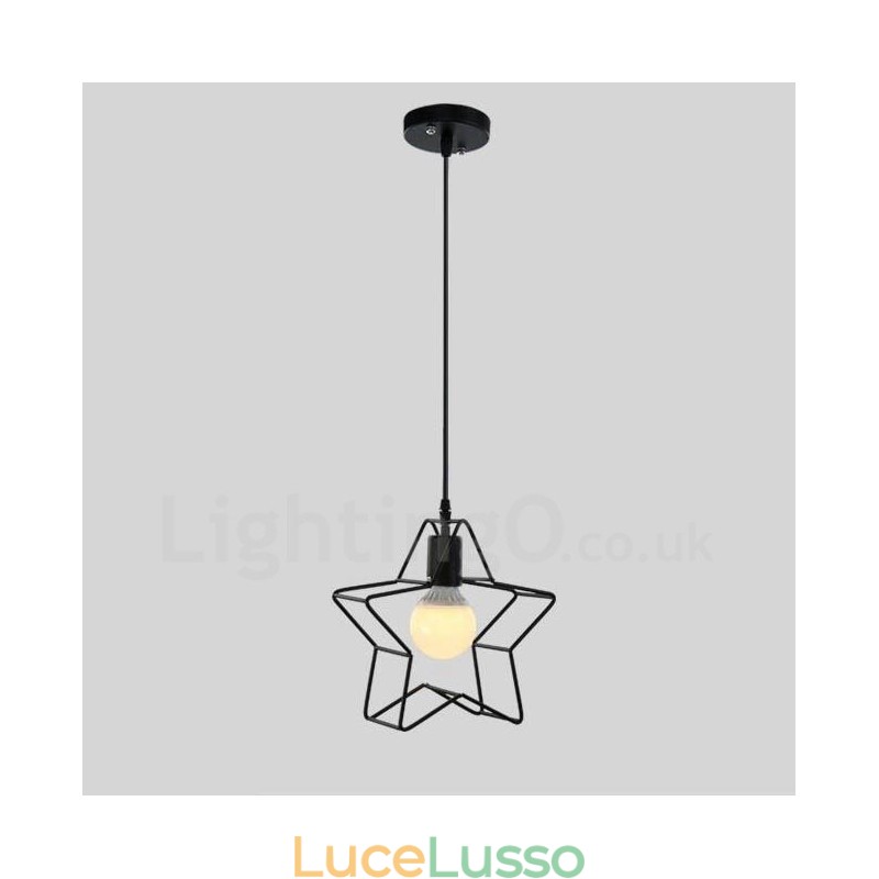 1 luce moderna contemporanea lampada a sospensione integrata