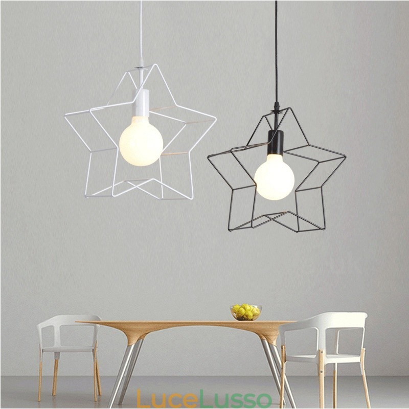 1 luce moderna contemporanea lampada a sospensione integrata