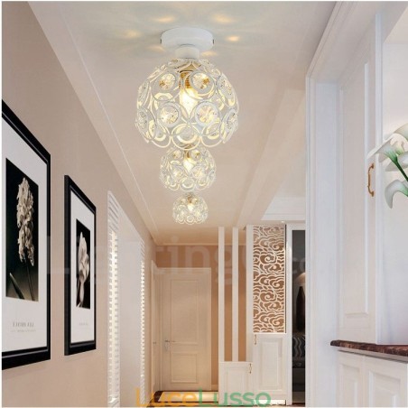 Lampada a sospensione integrata Rustic Lodge da 1 luce Lampada a sospensione integrata Rustic Lodge da 1 luce