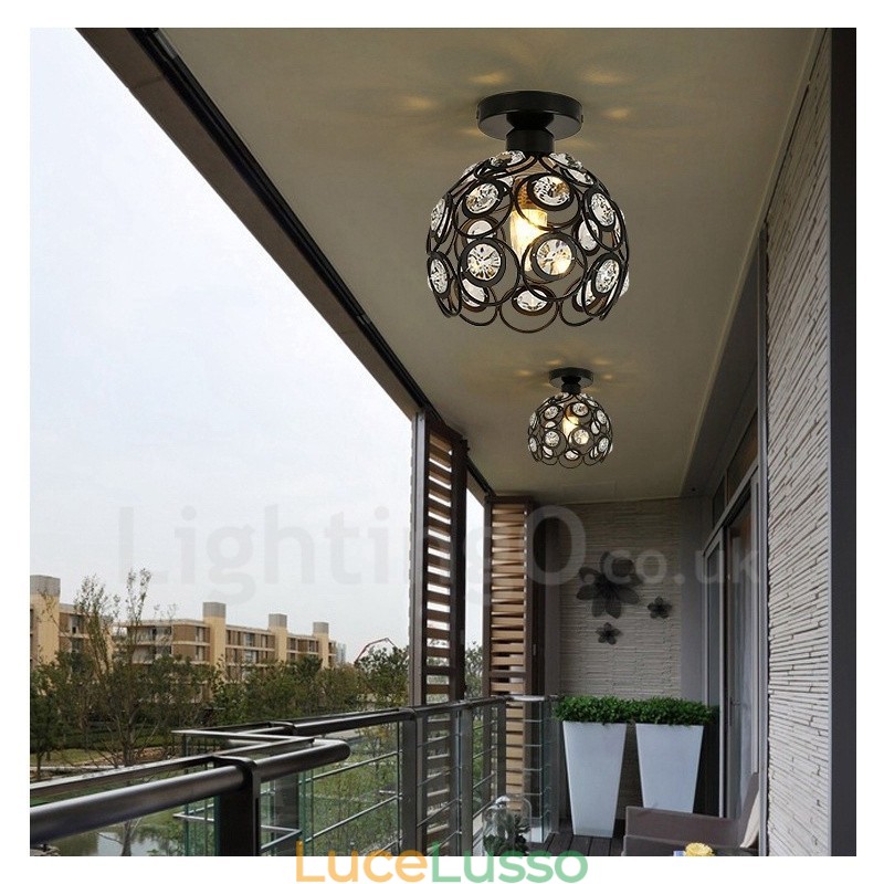 Lampada a sospensione integrata Rustic Lodge da 1 luce