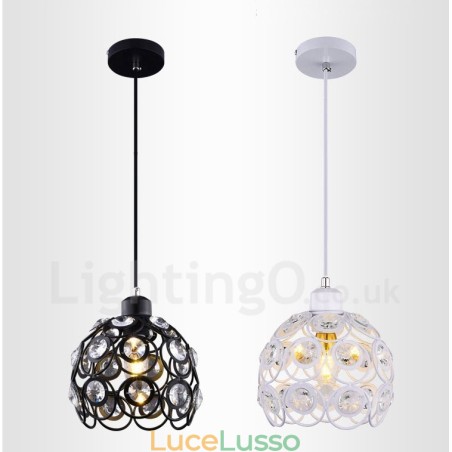 Lampada a sospensione integrata Rustic Lodge da 1 luce Lampada a sospensione integrata Rustic Lodge da 1 luce