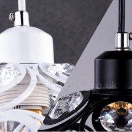 Lampada a sospensione integrata Rustic Lodge da 1 luce
