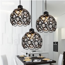 Lampada a sospensione integrata Rustic Lodge a 3 luci