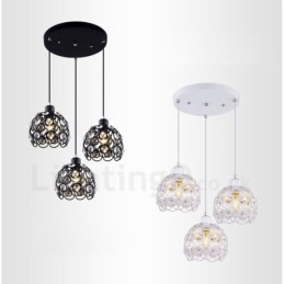 Lampada a sospensione integrata Rustic Lodge a 3 luci