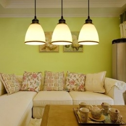 Lampada a sospensione in metallo integrata Rustic Lodge a 3 luci