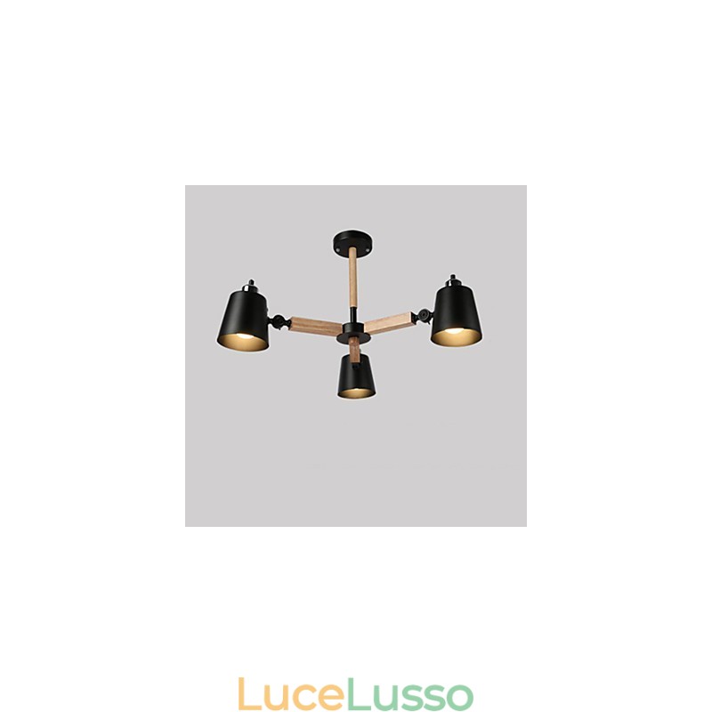 Caratteristica della pittura d'epoca per lampadario in metallo