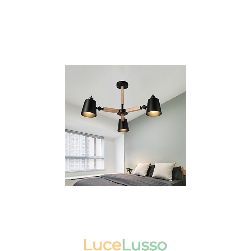 Caratteristica della pittura d'epoca per lampadario in metallo