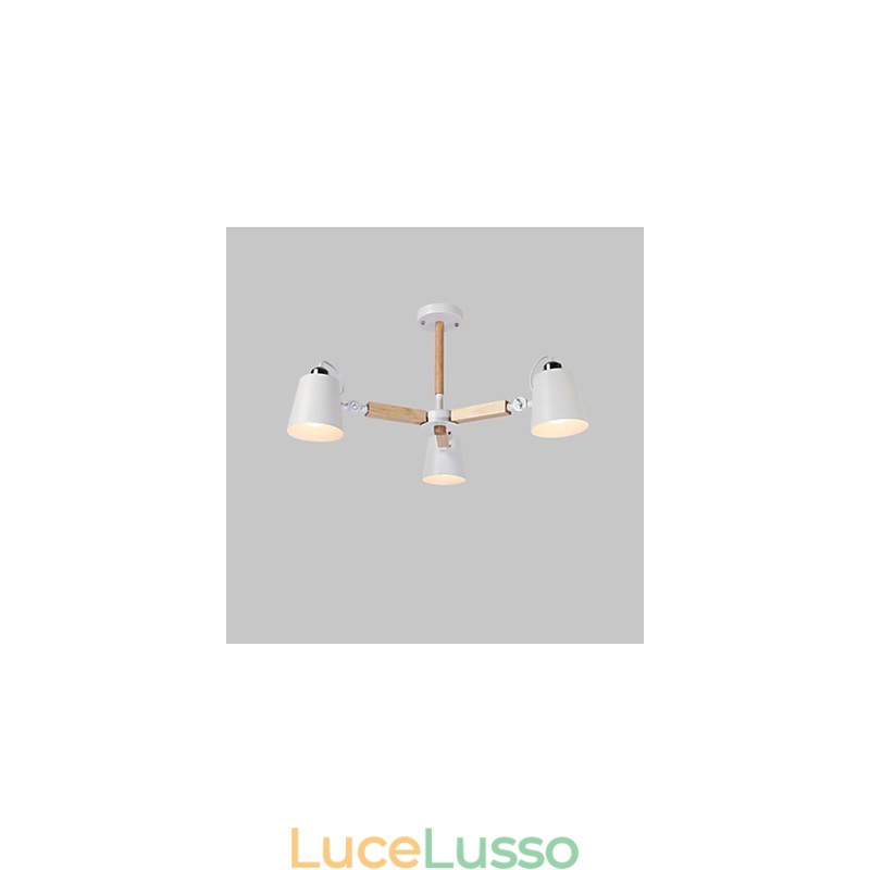 Caratteristica della pittura d'epoca per lampadario in metallo