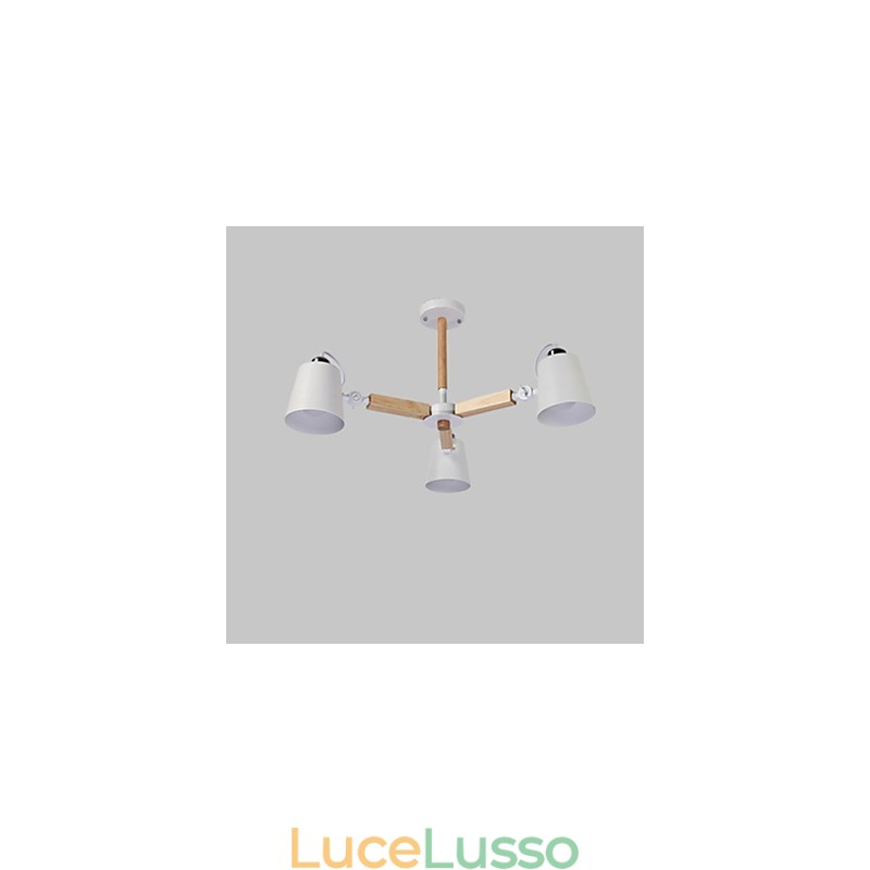 Caratteristica della pittura d'epoca per lampadario in metallo
