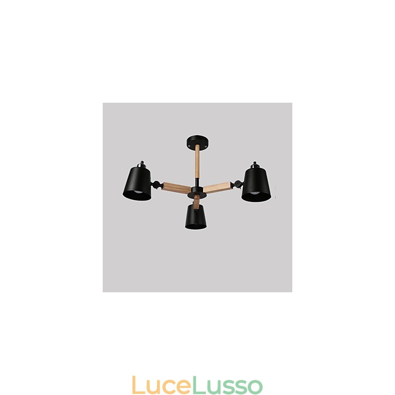 Caratteristica della pittura d'epoca per lampadario in metallo