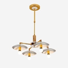 Lampadario moderno contemporaneo classico tradizionale in stile mini a 4 luci