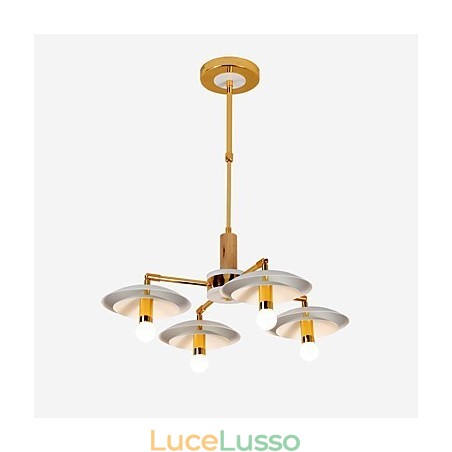Lampadario moderno contemporaneo classico tradizionale in stile mini a 4 luci Lampadario moderno contemporaneo classico tradizionale in stile mini a 4 luci