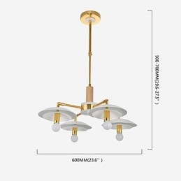 Lampadario moderno contemporaneo classico tradizionale in stile mini a 4 luci