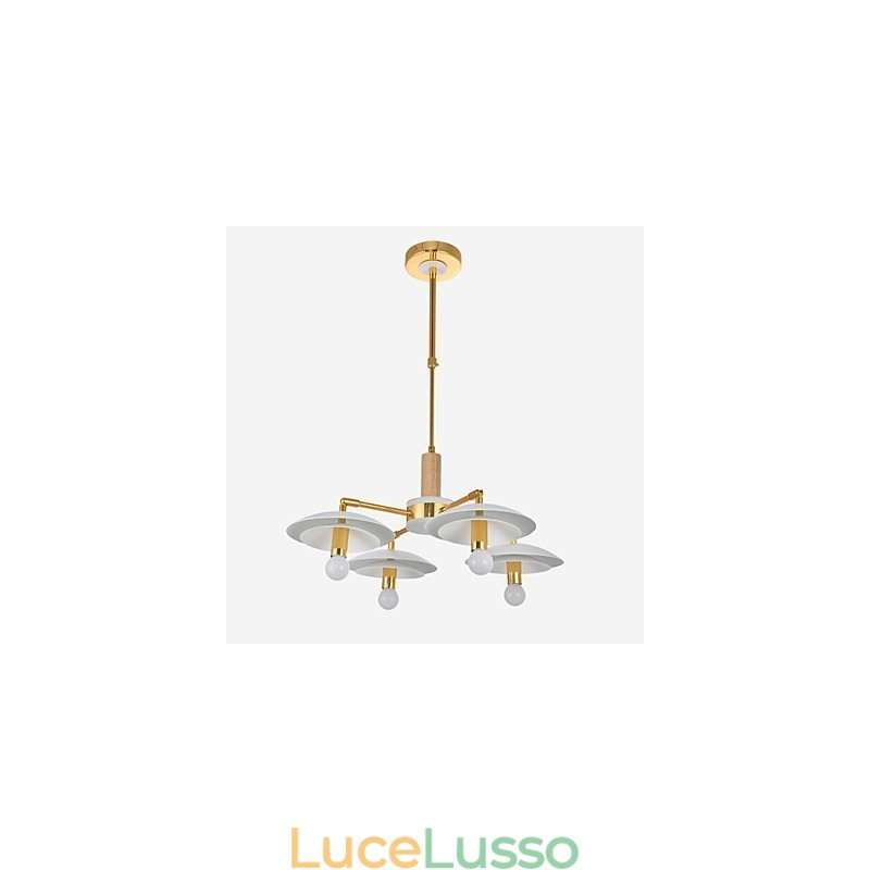 Lampadario moderno contemporaneo classico tradizionale in stile mini a 4 luci