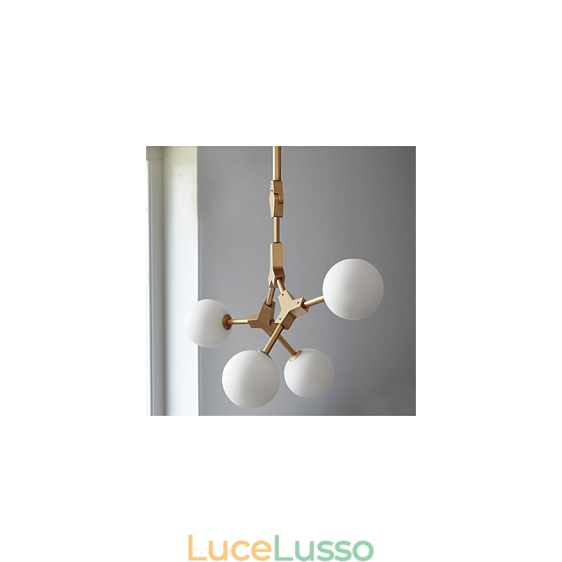 Caratteristica della pittura classica tradizionale per la lampada a sospensione in legno e bambù in stile mini