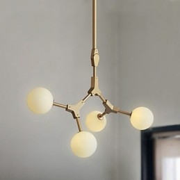 Caratteristica della pittura classica tradizionale per la lampada a sospensione in legno e bambù in stile mini