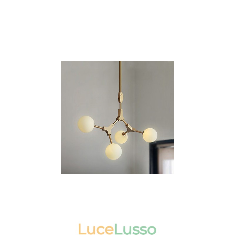 Caratteristica della pittura classica tradizionale per la lampada a sospensione in legno e bambù in stile mini