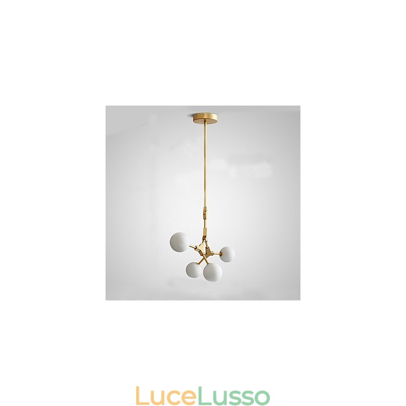 Caratteristica della pittura classica tradizionale per la lampada a sospensione in legno e bambù in stile mini