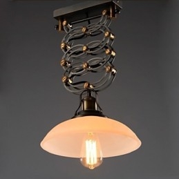 Lampada a sospensione in stile loft di campagna americana Lampada a forbice in ferro battuto Luci decorative per negozi Luce