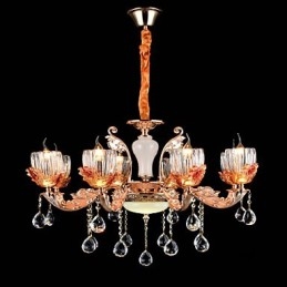 Moderno Contemporaneo Tradizionale Classico Lega di Zinco Caratteristica per Cristallo Mini Stile Lampadario in Metallo