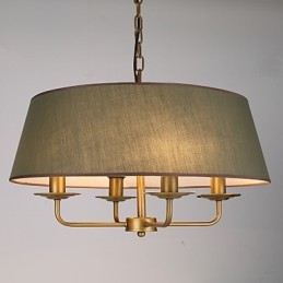 Dipinto rustico Lodge Caratteristica per designer Negozi interni in metallo Lampadario a 2 lampadine