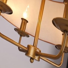 Dipinto rustico Lodge Caratteristica per designer Negozi interni in metallo Lampadario a 2 lampadine