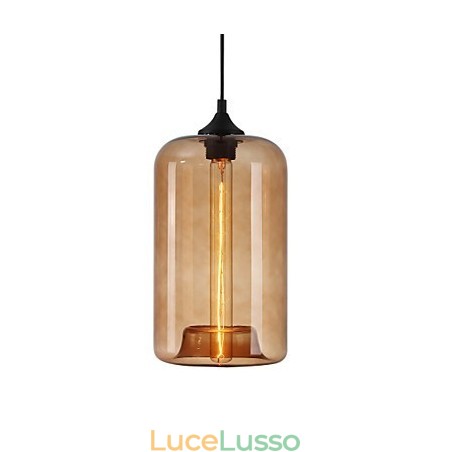 Pendente di design della bottiglia 1 luce minimalista dipinto in ferro Pendente di design della bottiglia 1 luce minimalista dipinto in ferro