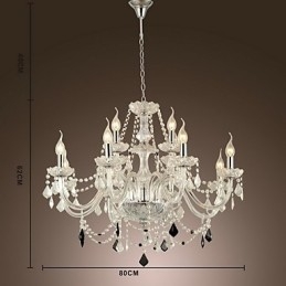 Moderno Contemporaneo Altri Caratteristica per Lampadario in Vetro di Cristallo