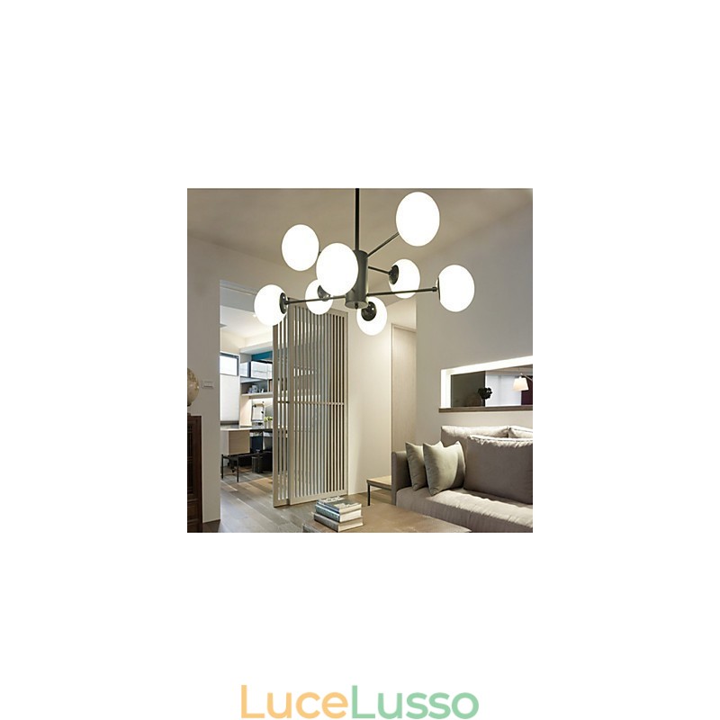 Pittura moderna contemporanea tradizionale classica caratteristica per lampadario in metallo in stile mini