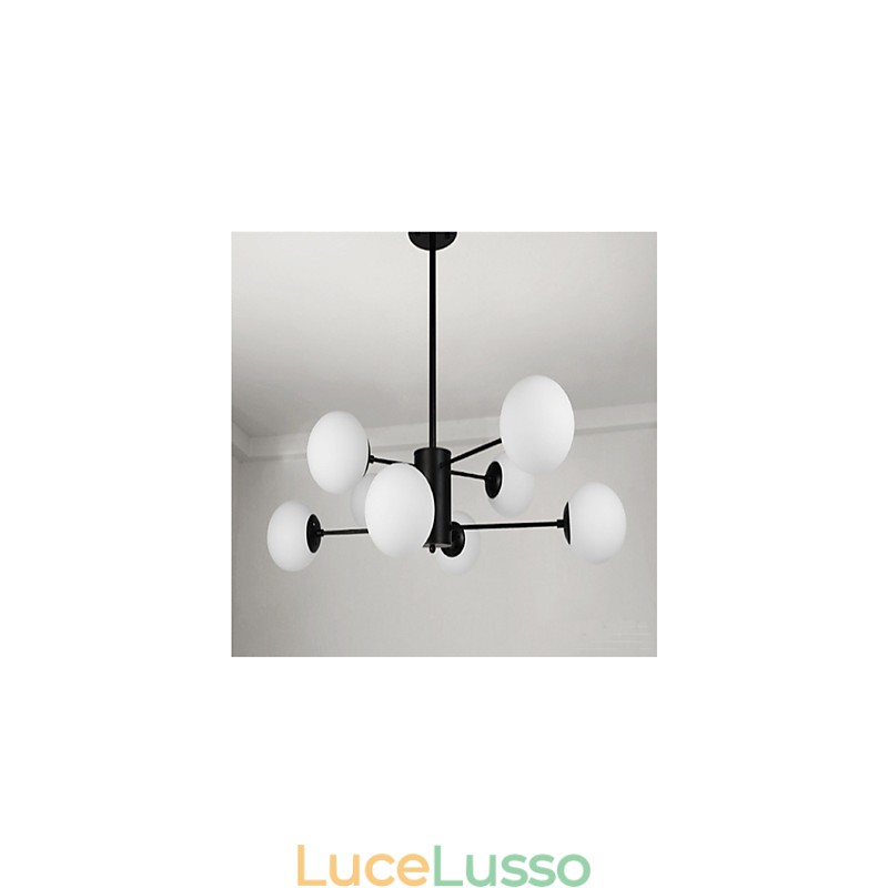 Pittura moderna contemporanea tradizionale classica caratteristica per lampadario in metallo in stile mini