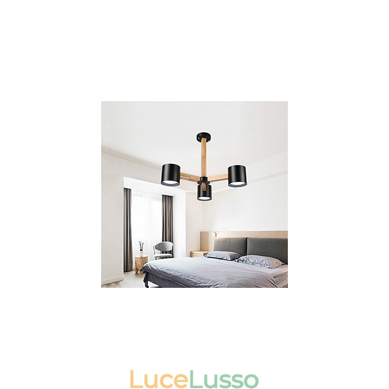 Caratteristica della pittura d'epoca per lampadario in metallo