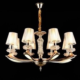 Moderno Contemporaneo Tradizionale Classico Lega di Zinco Caratteristica per Cristallo Mini Stile Lampadario in Metallo