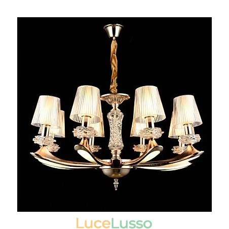 Moderno Contemporaneo Tradizionale Classico Lega di Zinco Caratteristica per Cristallo Mini Stile Lampadario in Metallo Moderno Contemporaneo Tradizionale Classico Lega di Zinco Caratteristica per Cristallo Mini Stile Lampadario in Metallo