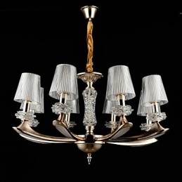 Moderno Contemporaneo Tradizionale Classico Lega di Zinco Caratteristica per Cristallo Mini Stile Lampadario in Metallo